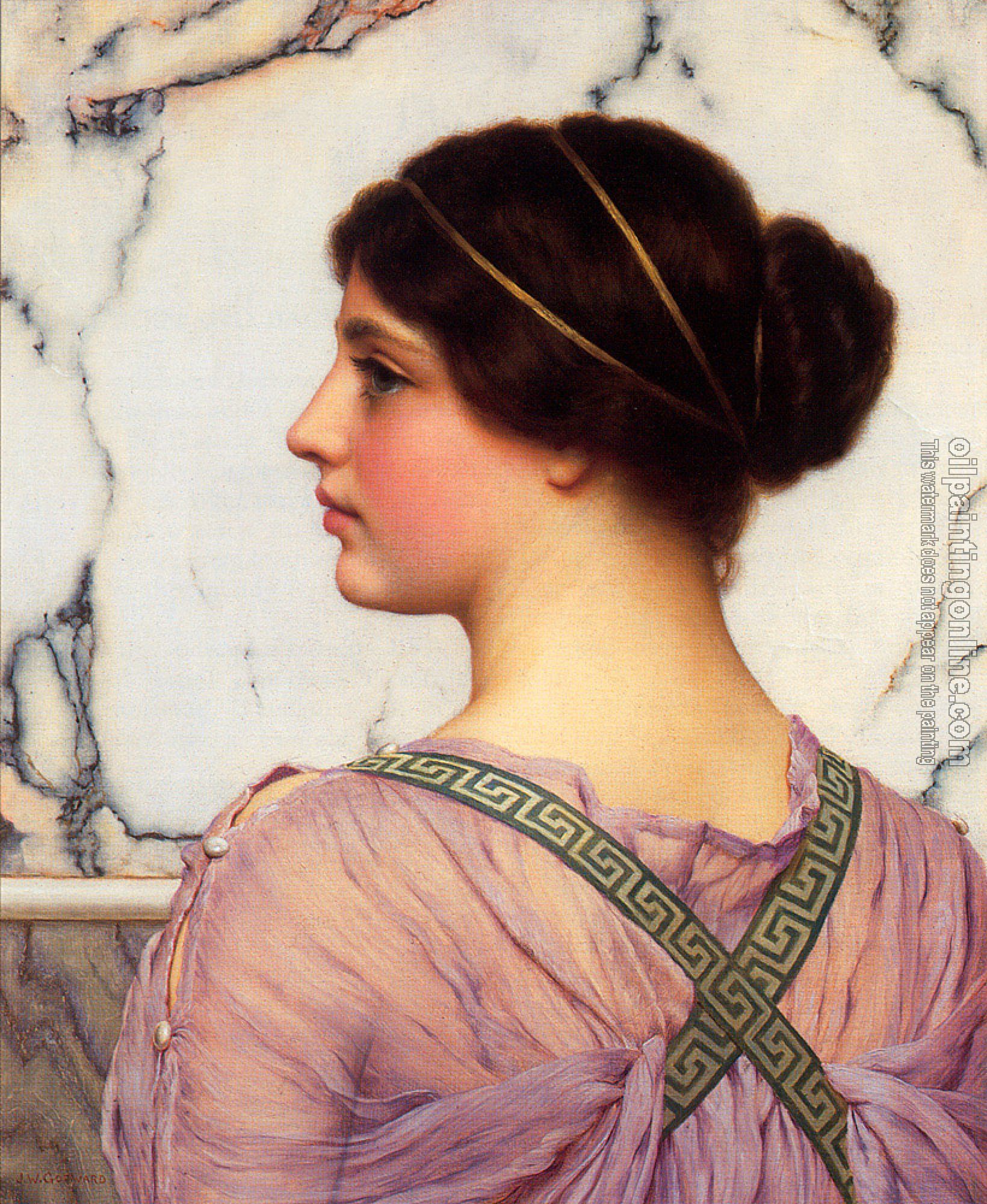 Godward, John William - A Grecian Lovely